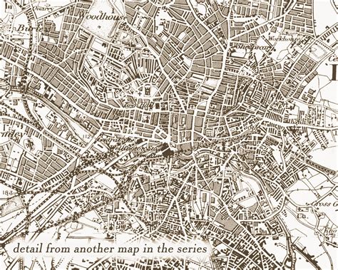 Glasgow Map Old Glasgow Map Vintage Map City Map Print | Etsy UK