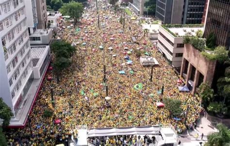 Ato De Bolsonaro Na Paulista Reuniu 600 Mil Diz Ssp Levantamento Da