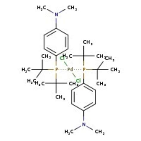 Bis Di Tert Butyl 4 Dimethylaminophenyl Phosphine Dichloropalladium 95