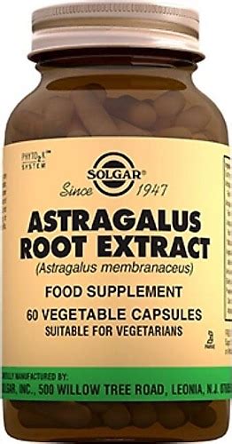 Solgar Astragalus Root Extract 60 Kapsül Fiyatları Özellikleri Ve