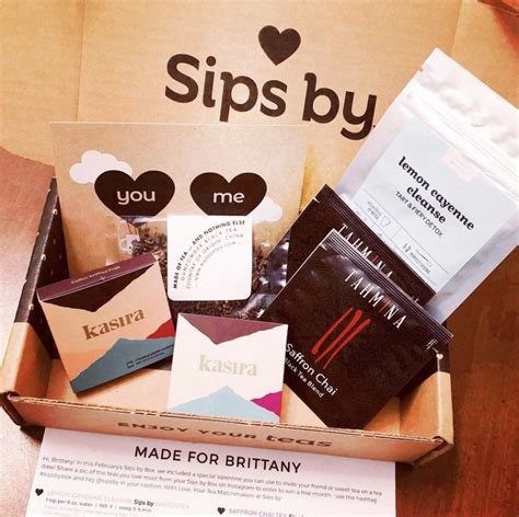 Sips By Box Check Out A Way To Try Some New Teas Tea Subscription