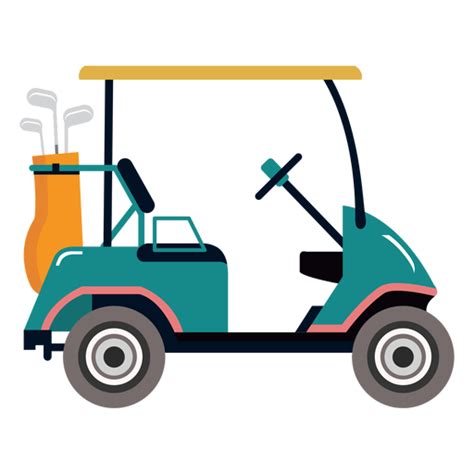 Design Png E Svg De Ilustração De Golfe Do Carrinho De Golfe Para Camisetas