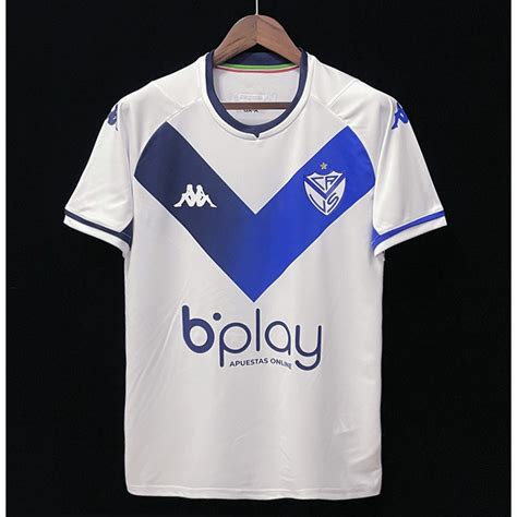 Velez Sarsfield Home Soccer Jersey Camisa Branca De Futebol