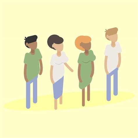 Set Isometric People Vector Art At Vecteezy