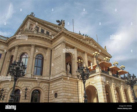 Alte Oper Old Opera House In Frankfurt Am Main Germany Stock Photo Alamy