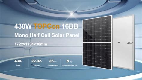 Sunket Topcon Solar Panel Advantages And Practical Application Analysis