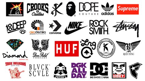 9 Best Images of Brands Names Clothes Logos - Name Brand Clothing Logos ...