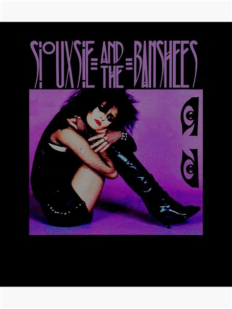 Siouxsie And The Banshees Sticker Poster For Sale By Evabishop5