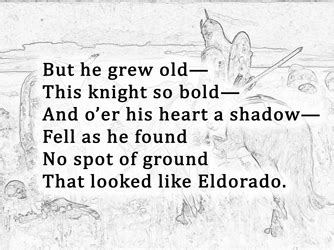 Eldorado Poem Analysis and Meaning - Shadow of Iris