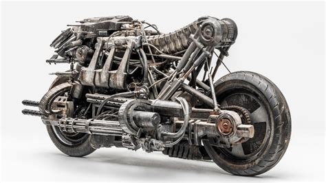 The Terminator” Motorcycle Is One Of The Most Badass Fully Functional