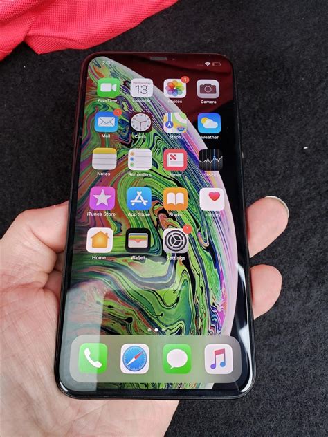 Apple Iphone Xs Max Unlocked Gray Gb A Lrps Swappa