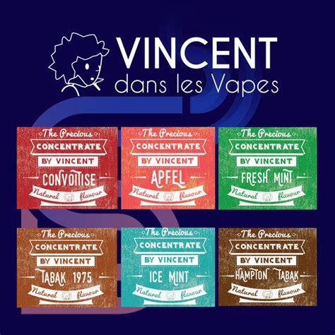 Vincent Dans Les Vapes Aroma Ml Perfekt Im Geschmack