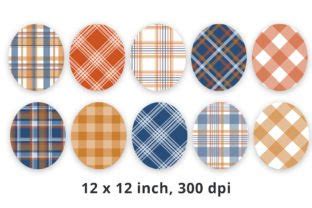 Seamless Fall Plaids Graphic By Lemon Paper Lab Creative Fabrica