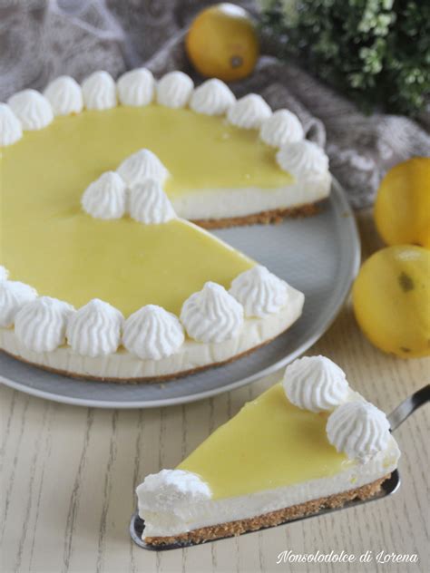 Torta Fredda Al Limone E Mascarpone Facilissima Senza Cottura