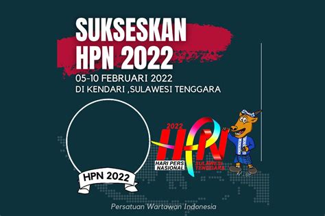 15 Link Twibbon Hari Pers Nasional HPN Tahun 2022 LINTASTUNGKAL