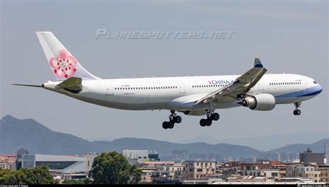 B 18303 China Airlines Airbus A330 302 Photo By Zhaisa ID 1600918