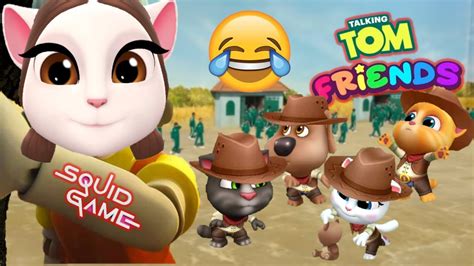 My Talking Tom Friends Squid Game Funny Youtube