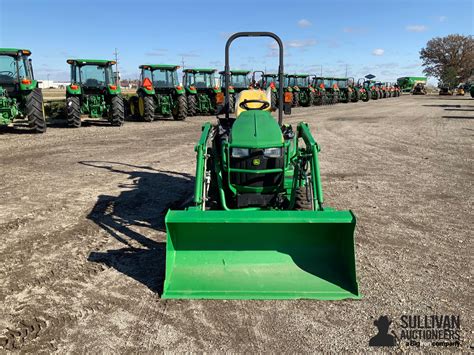 John Deere R Mfwd Compact Tractor W Loader Bigiron Auctions