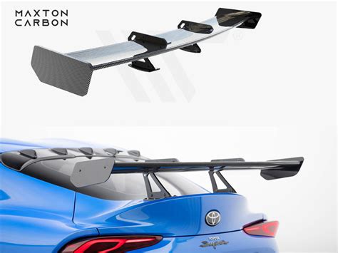 Carbon Spoiler With Upper Swan Mounting Toyota Supra Mk 5 Maxton