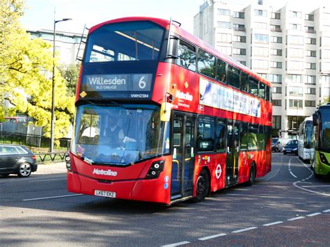 Metroline VWH2384 LK67EKZ On Route 6 On Park Lane Route 6 Flickr