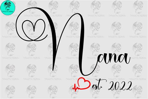 Nana Est 2022 Graphic By Dragon Design · Creative Fabrica