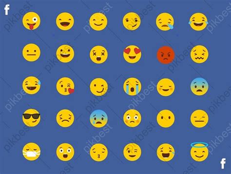 Ang Lahat Ng Mga Reaksyon Sa Facebook Ay Nakatakda Sa Emoji Imahe Ng