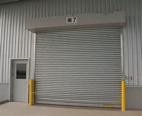 Industrial Exterior And Interior Galvanized Steel Fire Proof Fire Rated Fire Security Rolling Roll