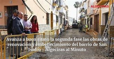 Avanza A Buen Ritmo La Segunda Fase Las Obras De Renovaci N Y