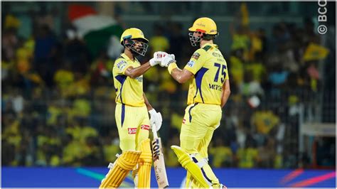 Csk Vs Kkr Live Score सीएसके को लगा तीसरा झटका शिवम दुबे हुए आउट