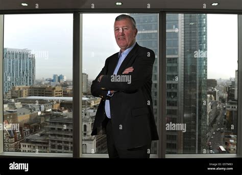 Michael Cawley Deputy CEO Of Ryanair Poses For A Photograph After