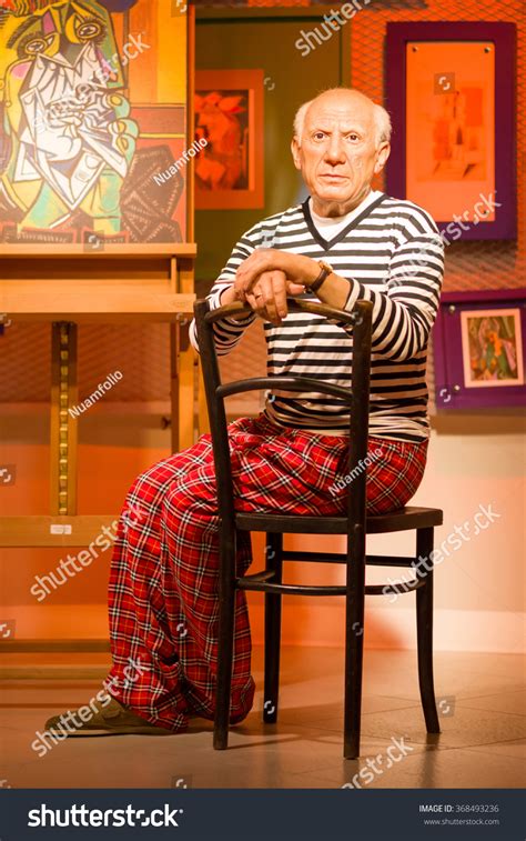 Bangkokoct 21 Waxwork Pablo Picasso On Stock Photo Edit Now 368493236