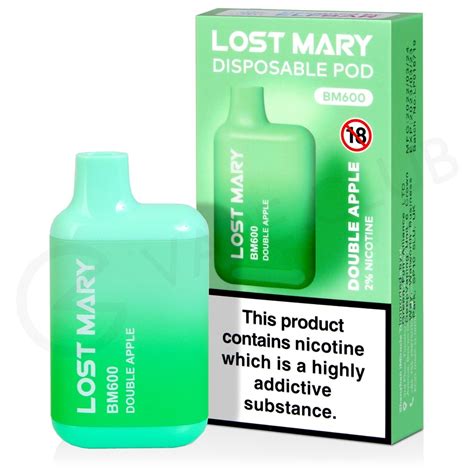 Double Apple Lost Mary Bm Disposable Vape