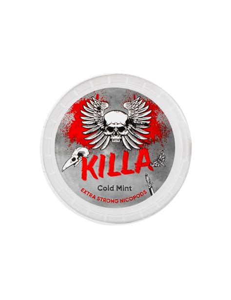 Cold Mint De Killa Pouche Nicotine Sans Tabac Pas Cher 20 Sachets