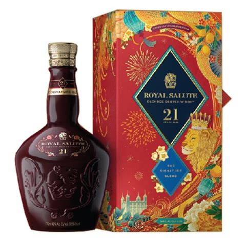 Chivas Royal Salute 21 Years Blended Scotch Whisky Cny Edition 2023