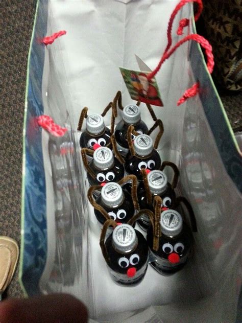 Reindeer diet coke gift | Coke gifts, Teacher gifts, Gifts