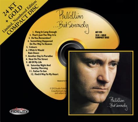 Audio Fidelity Set To Release Phil Collins And Genesis Albums Grateful Web