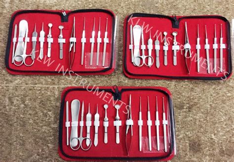 Ophthalmic Chalazion Surgery Set Stainless Steel Pcs Ebay