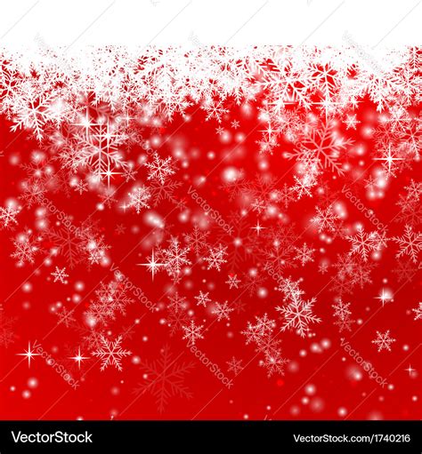 Free Red Snowflake Background