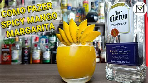 COMO FAZER UM DRINK PIMENTA E MANGA SPICY MANGO MARGARITA