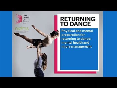 Returning To Dance Mental Health And Injury Management YouTube