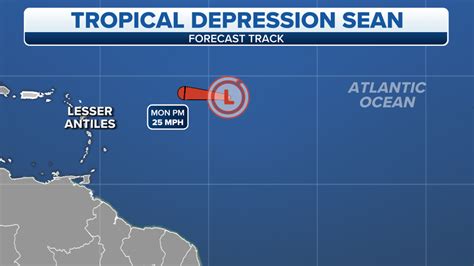 Tropical Depression 19 forms in Atlantic while storm system expected to ...