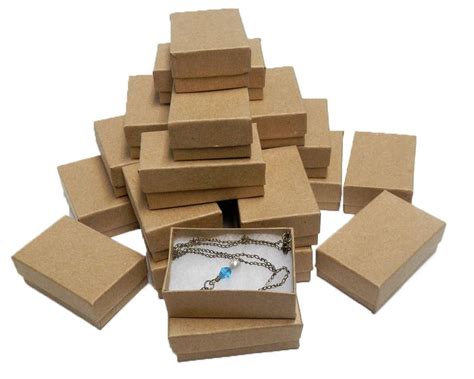 Heartwarming Kraft Paper Jewelry Boxes Carton Box For Sale