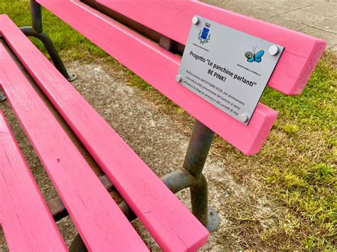 Una Panchina Rosa Al Parco Galilei Per Ricordare La Prevenzione