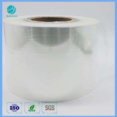 China Transparent PVC Heat Sealable Packaging Film For Naked Cigarette