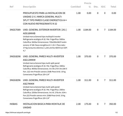 Presupuesto Aire Acondicionado Ayuda Forocoches