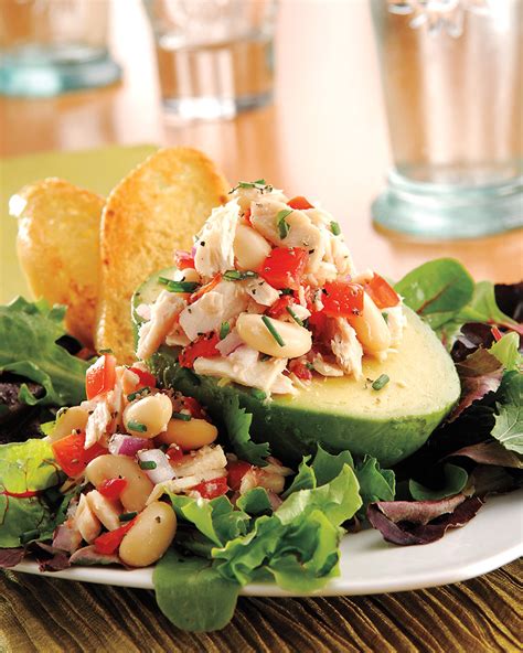 Tuscan Tuna White Bean Avocado Salad Eat Smart Be Well