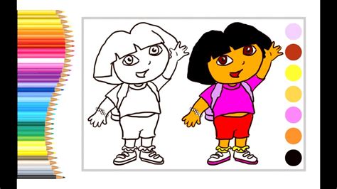 Dora The Explorer Dora Drawing Easy Cartoon Drawings Doodle Drawings | Porn Sex Picture