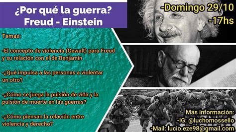 Freud Y Einstein ¿por Qué La Guerra 1932 Youtube