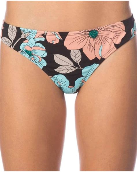 The Bikini Lab Cinched Hipster Bikini Bottom In Blue Lyst