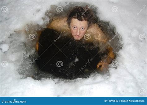 Ice bath stock photo. Image of health, crazy, chill, natural - 12599642